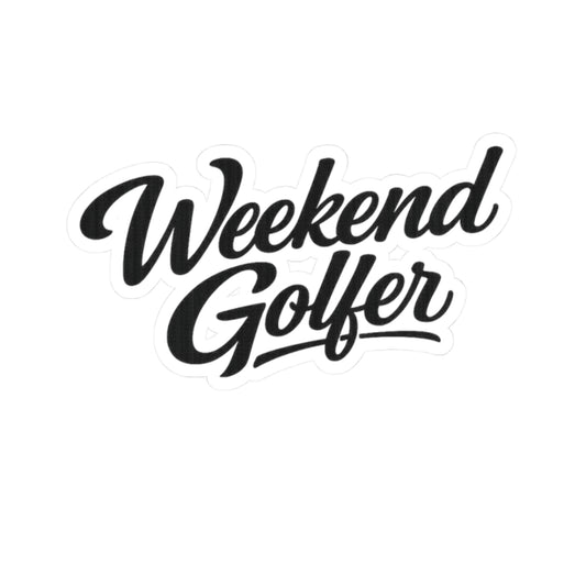 Weekend Golfer Sticker