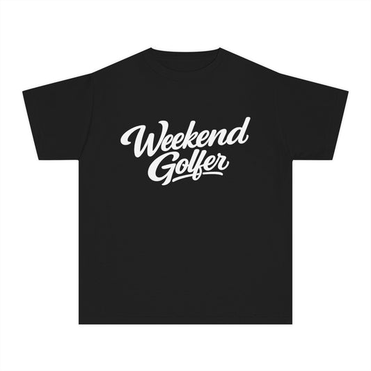 Weekend Golfer Youth Script Tee