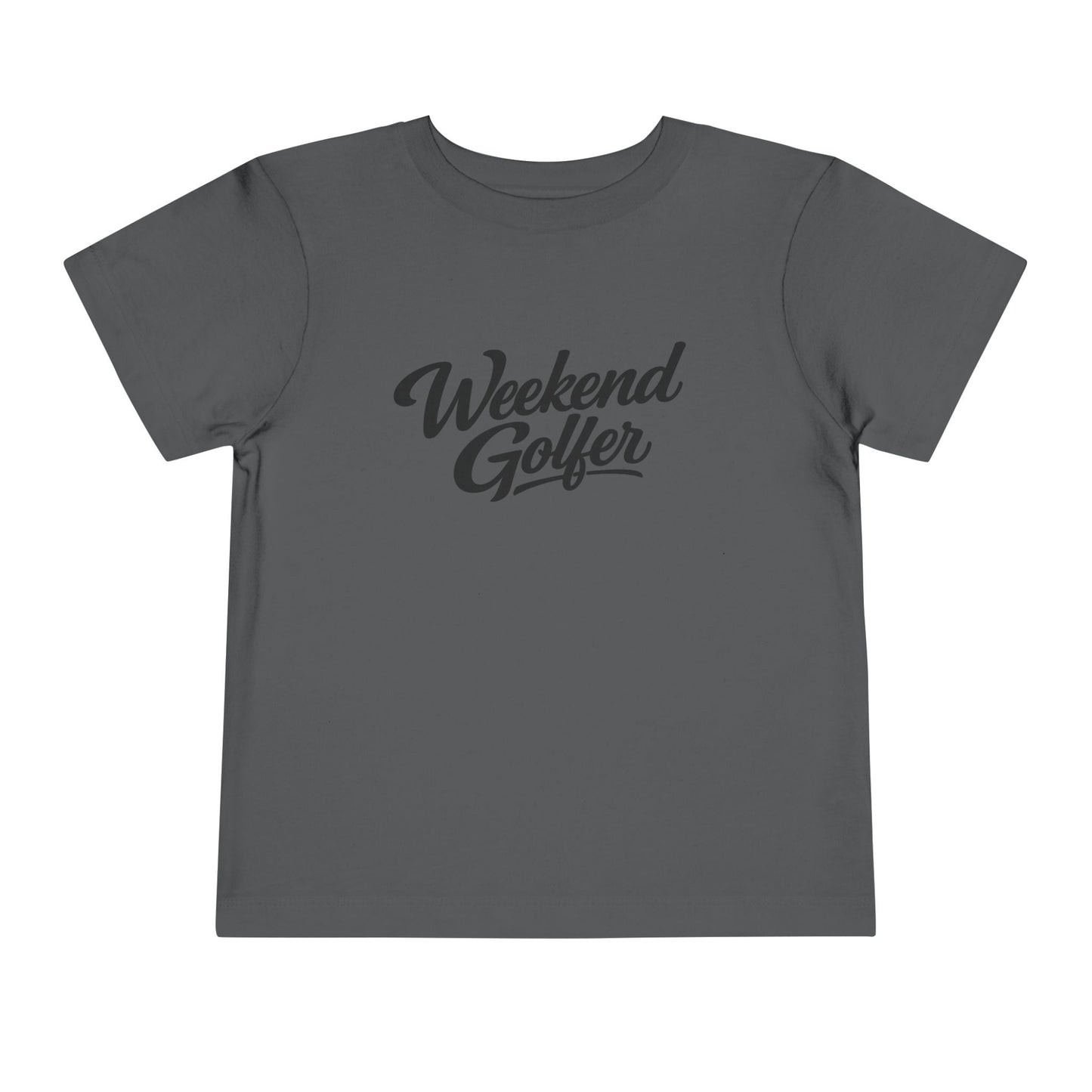 Weekend Golfer Toddler Script Tee